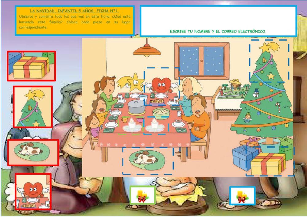 La Navidad. Infantil 5 años. Ceip Profesor Tierno Galván Utrera