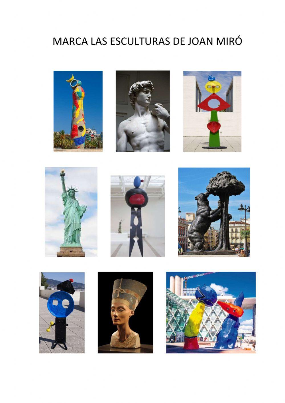 Esculturas de Miró