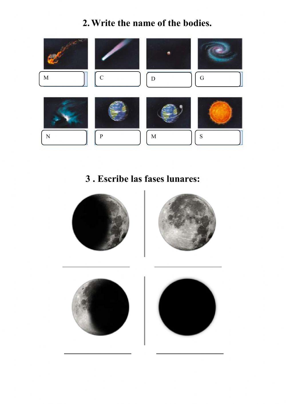 Repaso Universo- Tipos de mapas