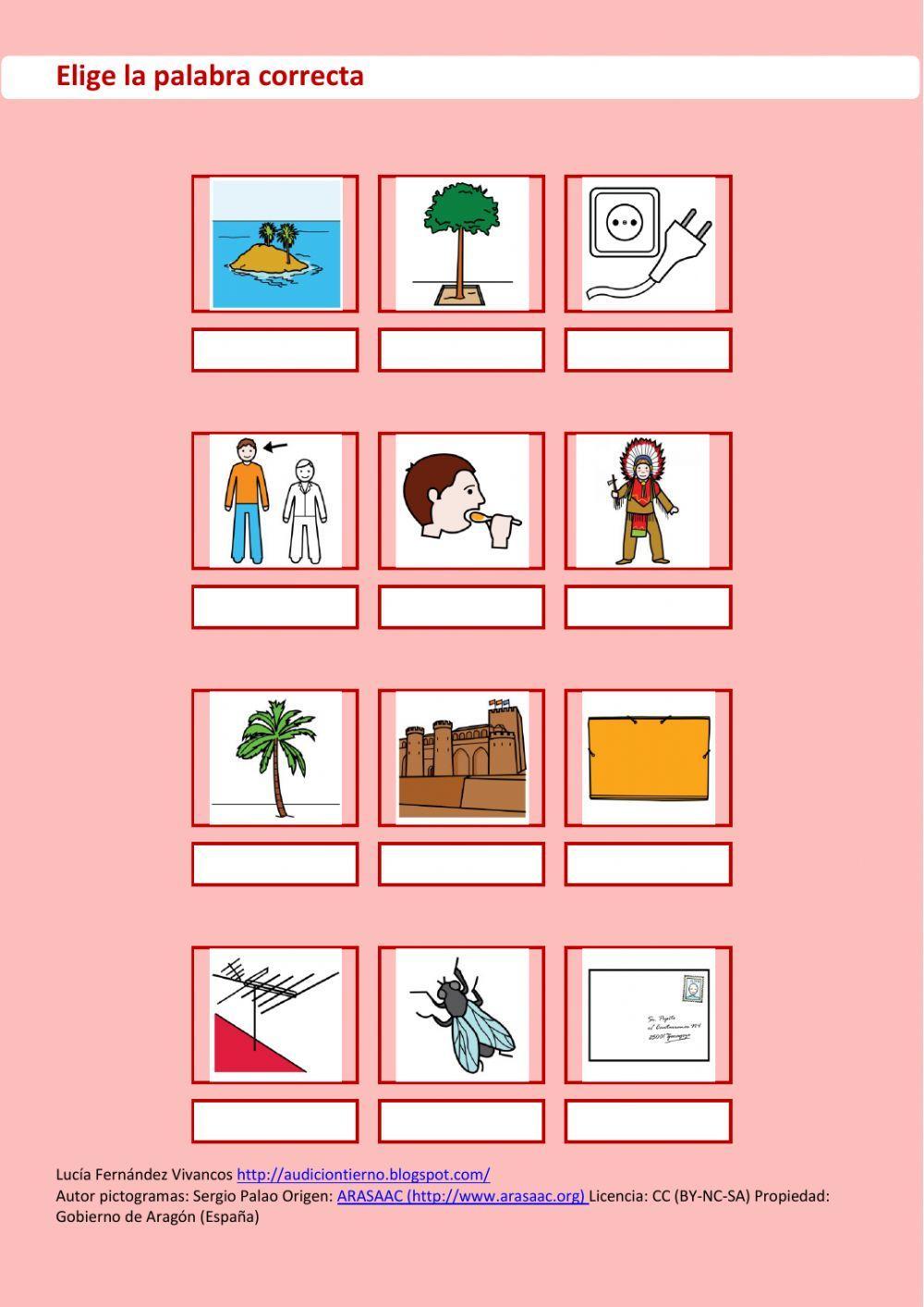 Refuerzo sílabas inversas