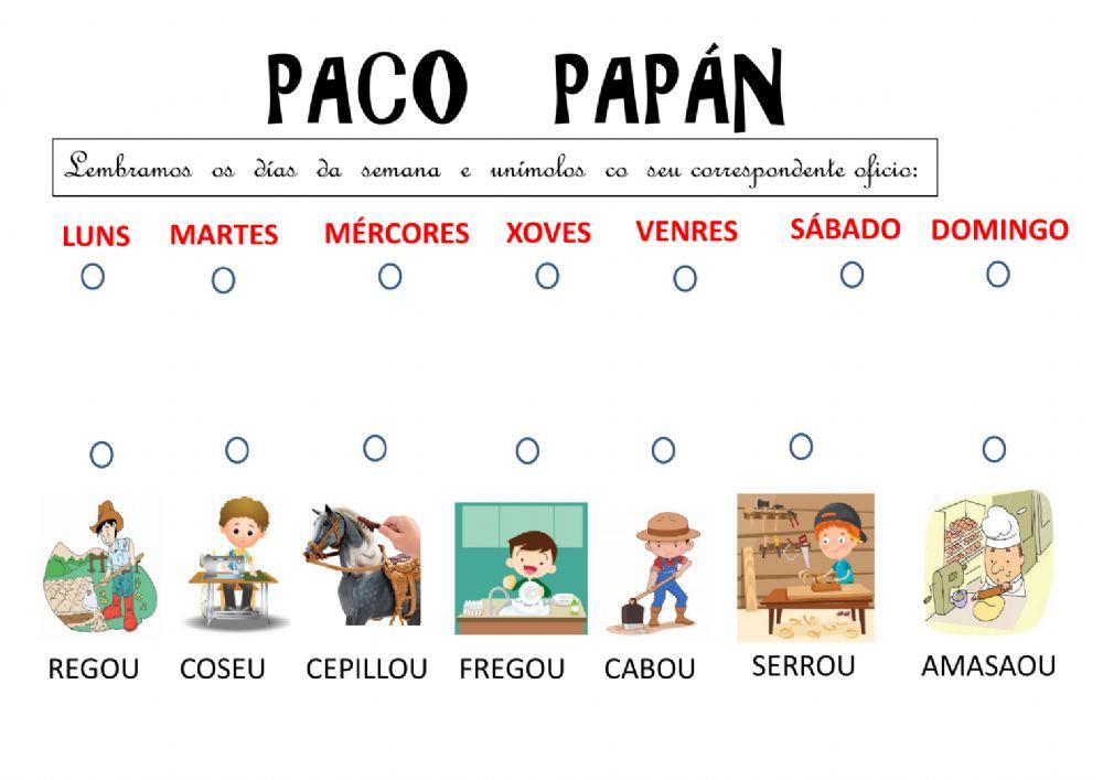 Canción Paco Papán