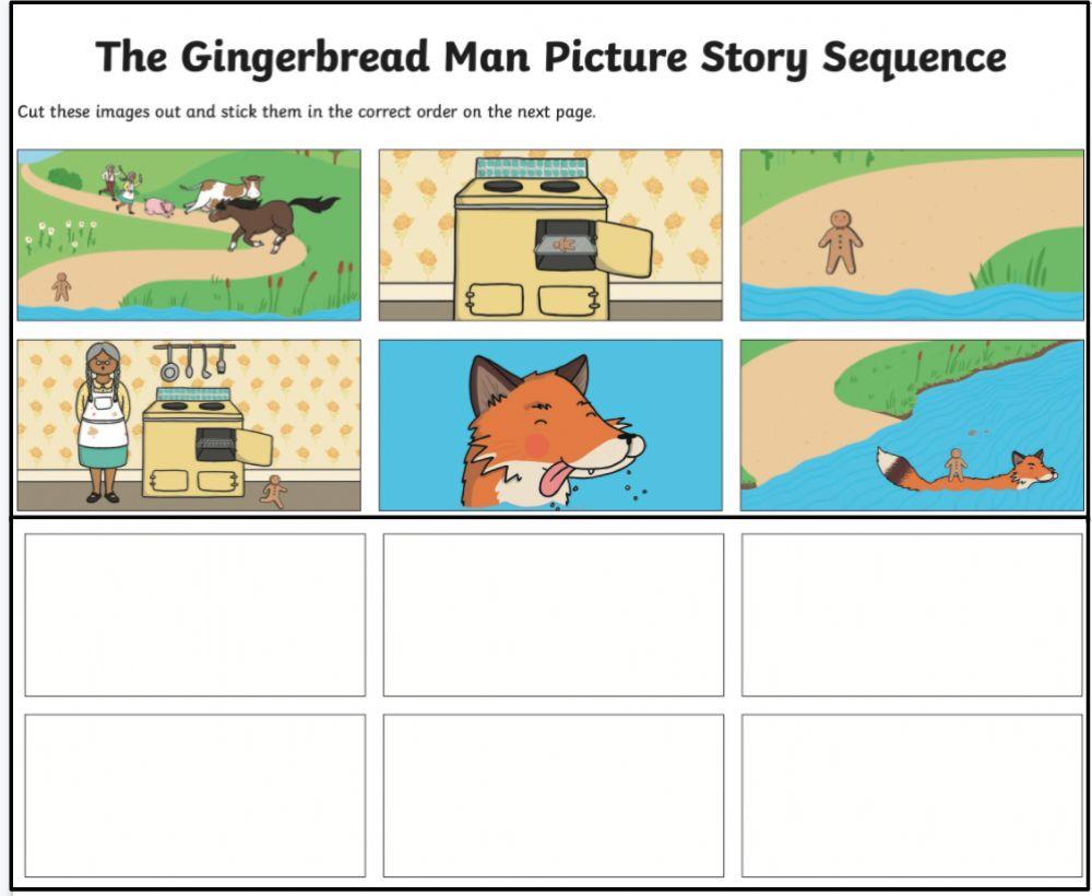 The Gingerbread man - الرجل البسكويت