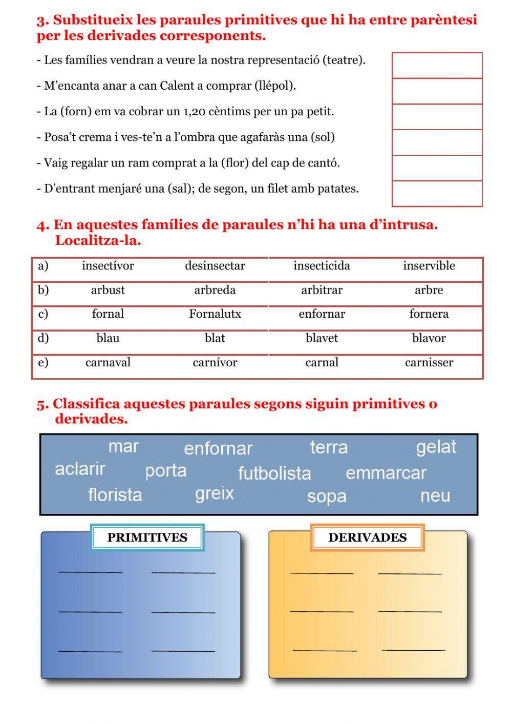Família de paraules