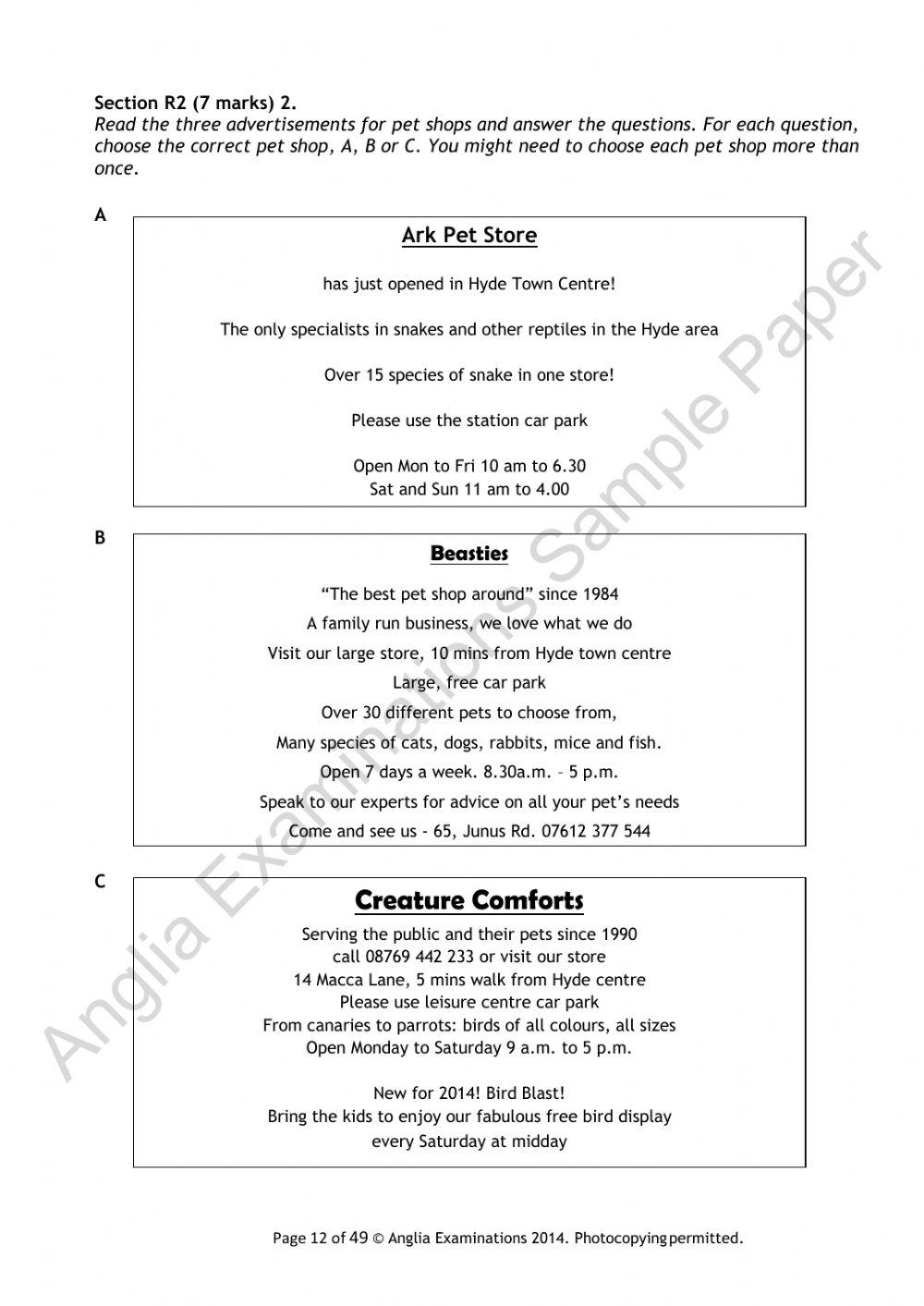 Pre intermediate extra practice 1