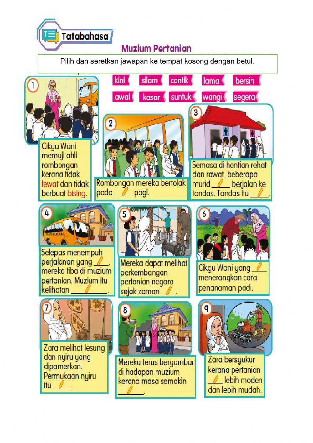 Kata Adjektif Tahun 4