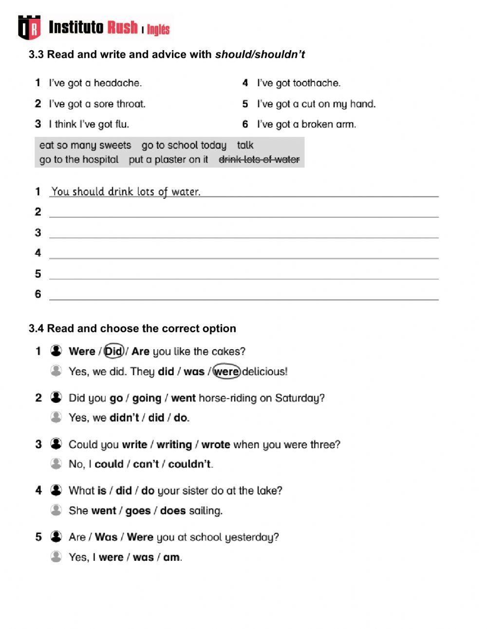 Children IV - Final Exam 2020