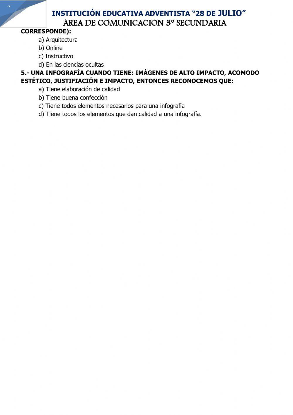 Elaboración infografías