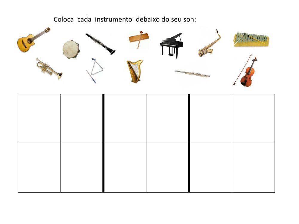 Instrumentos musicais