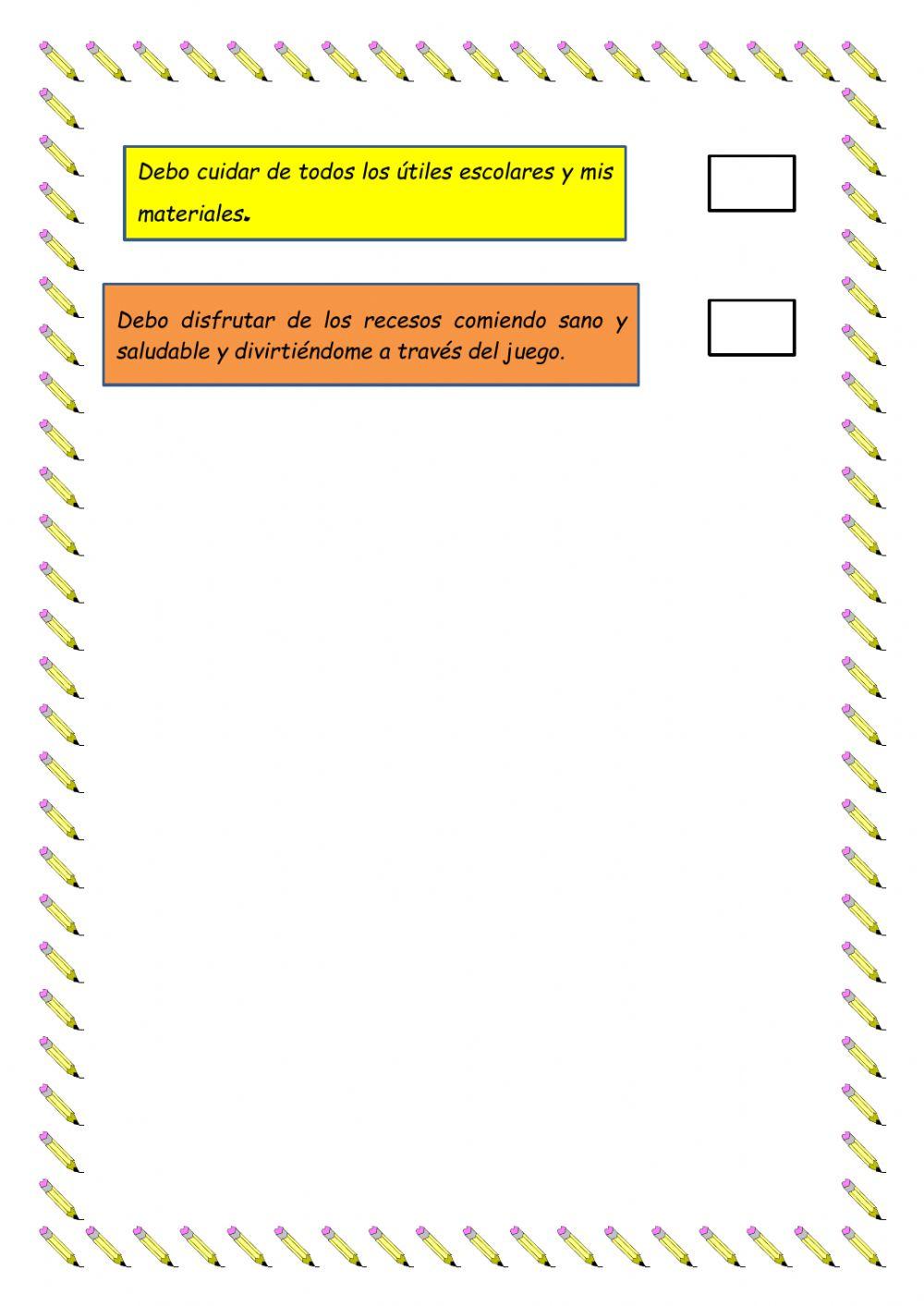 Mi rol en la escuela