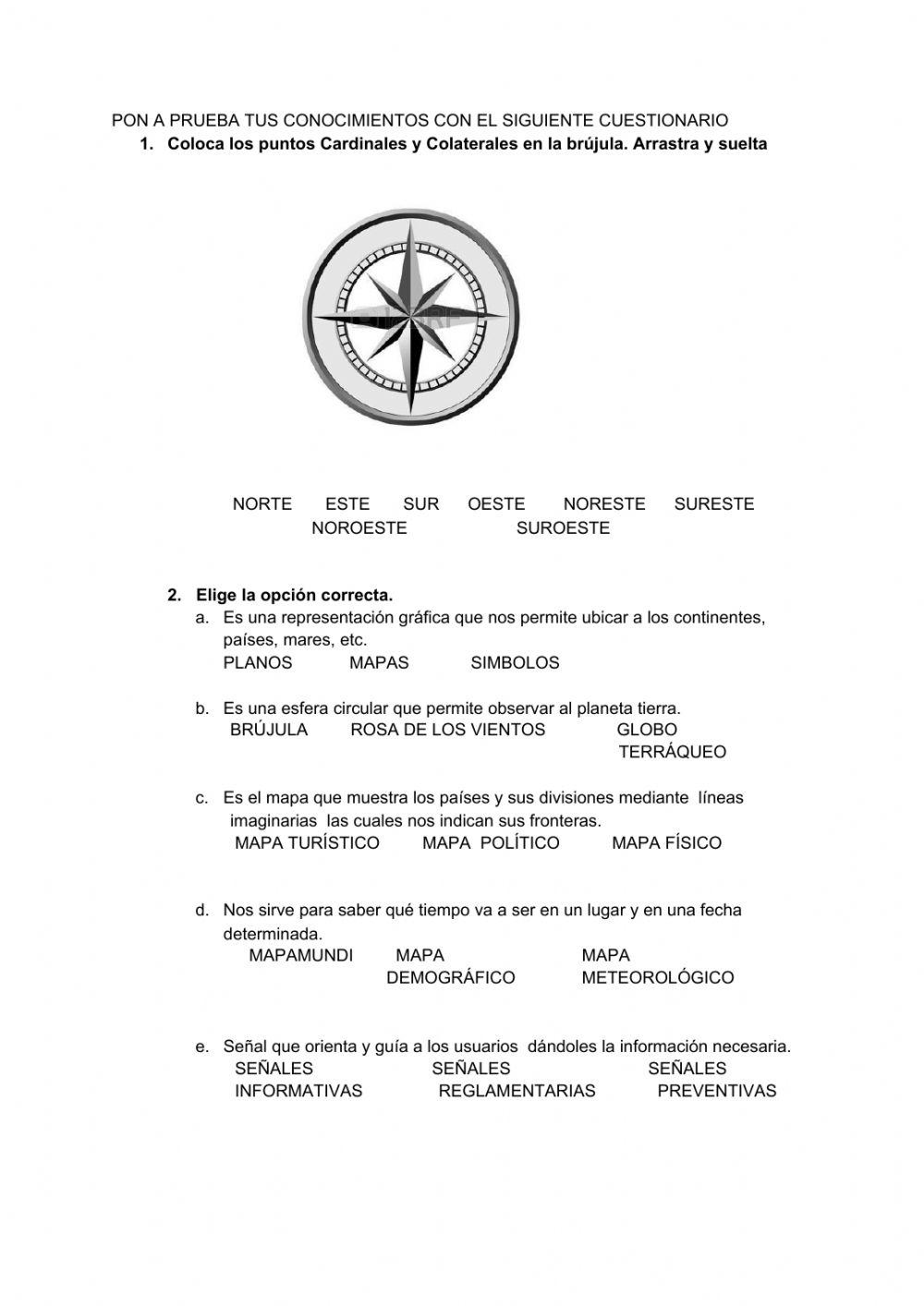 CUESTIONARIO DE SOCIALES