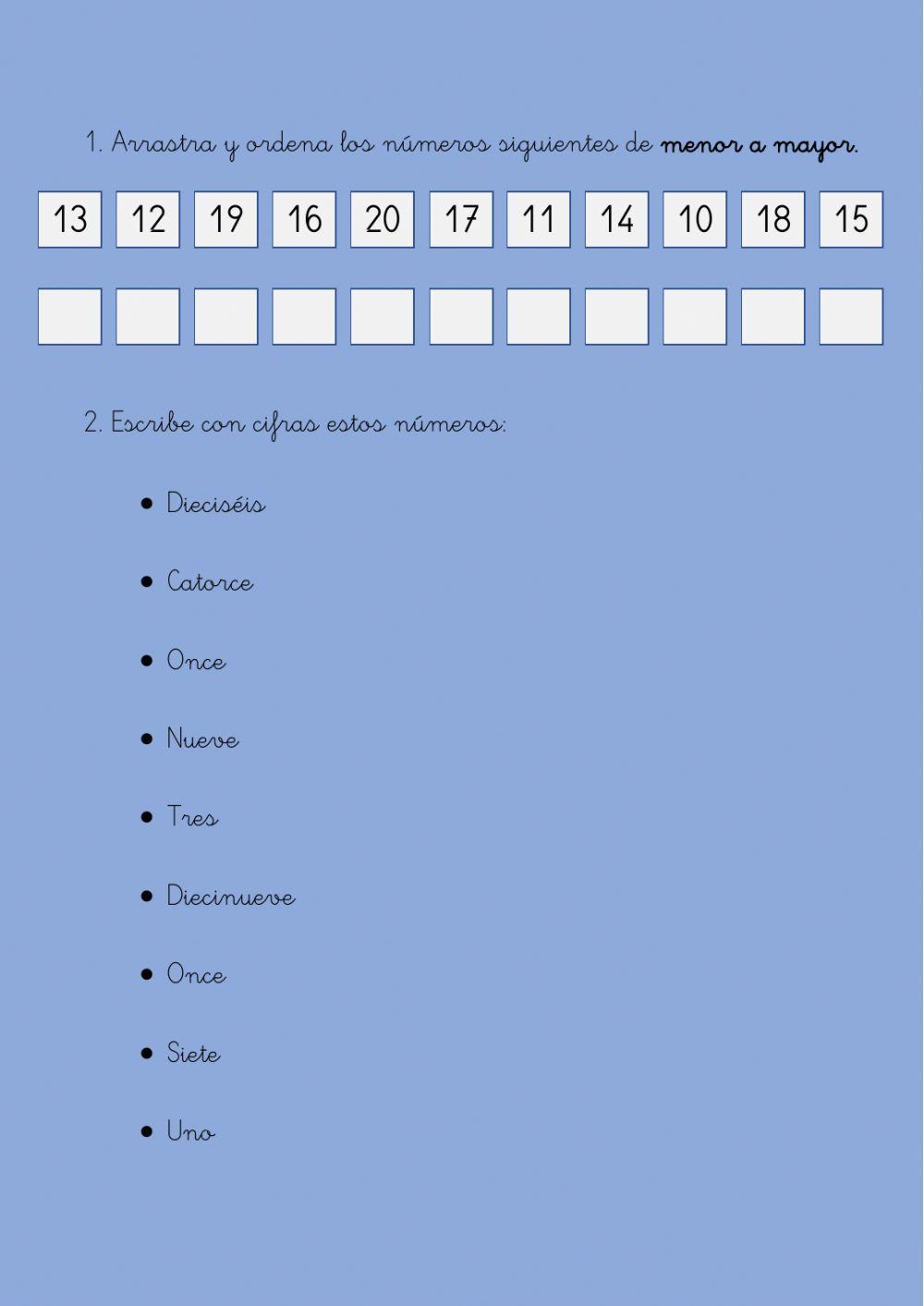 Matemáticas 1º