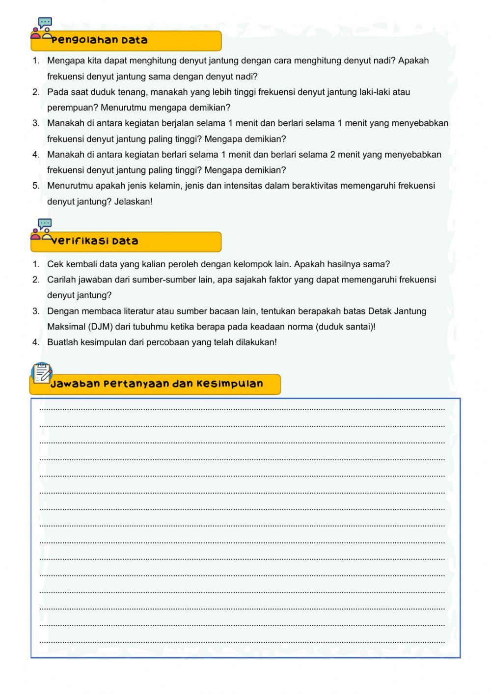 Frekuensi Denyut Jantung