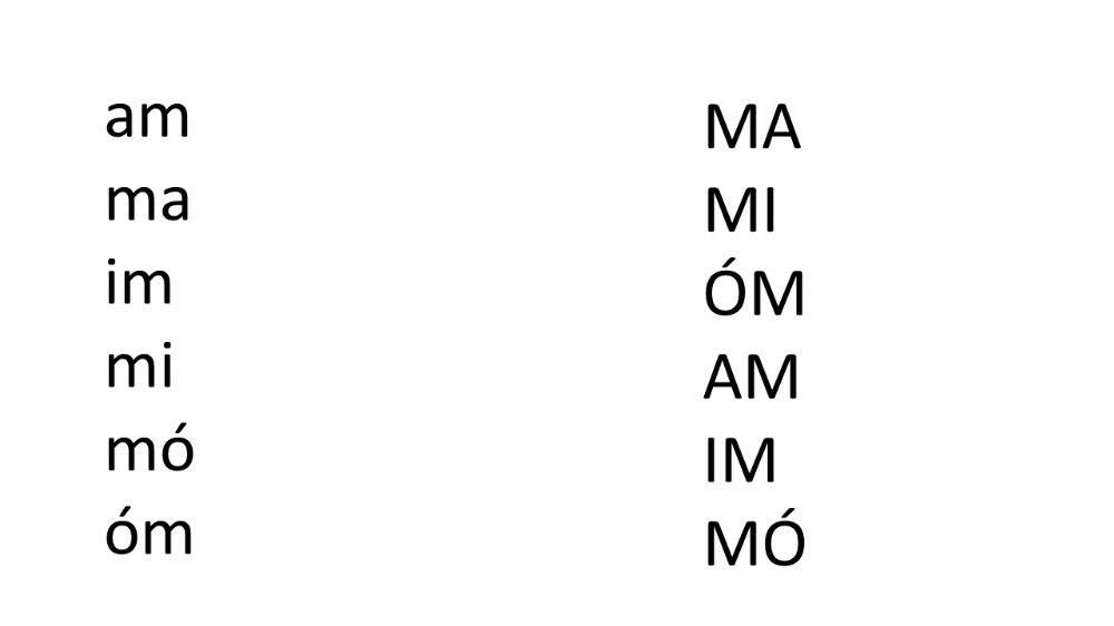 Amió olvasásának gyakorlása