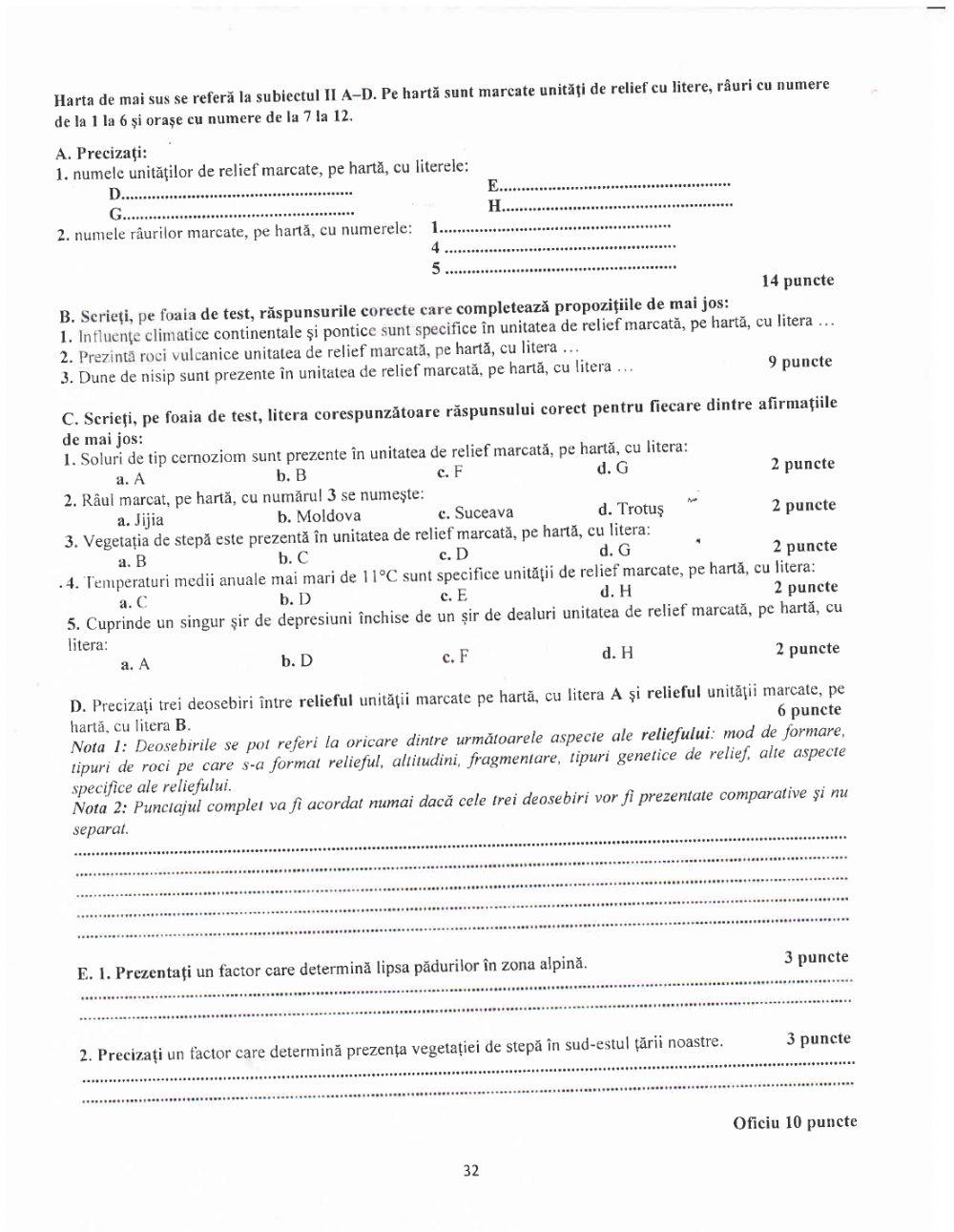 Vegetia, fauna, solurile Europa si Romania