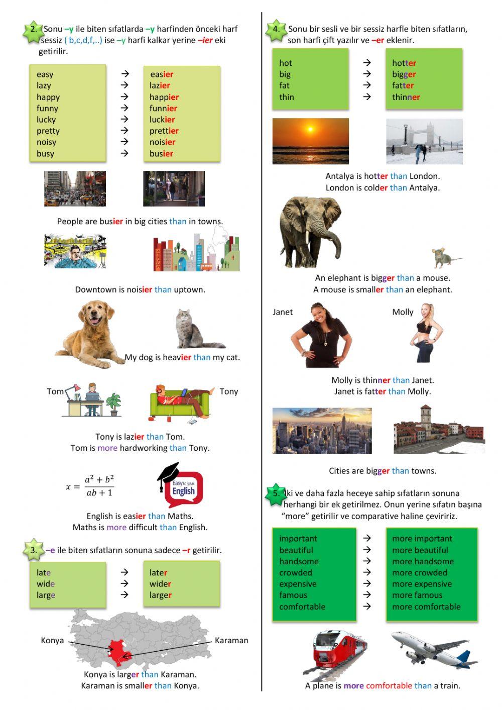 6.3. Comparative Adjectives