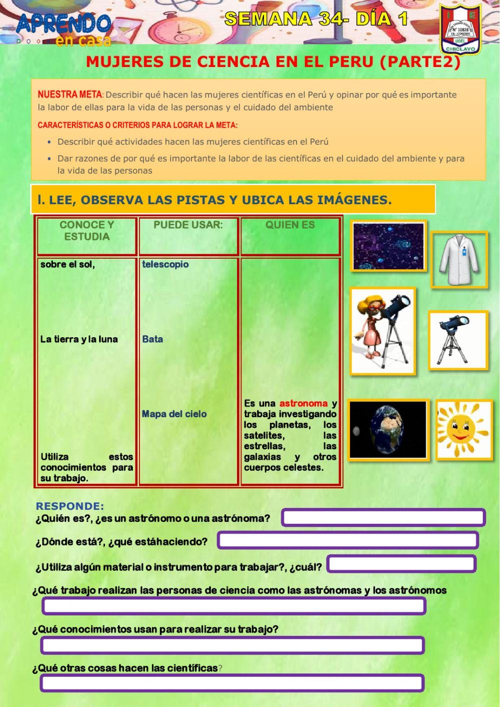 Mujeres de ciencia en el Perú