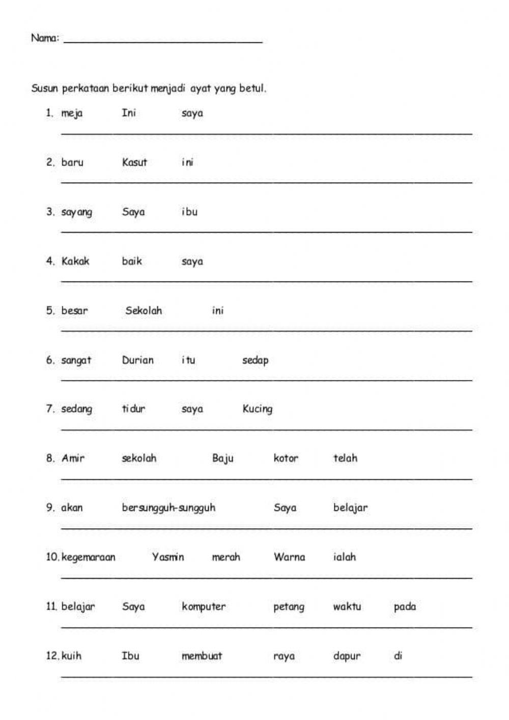 Suku kata bahasa melayu