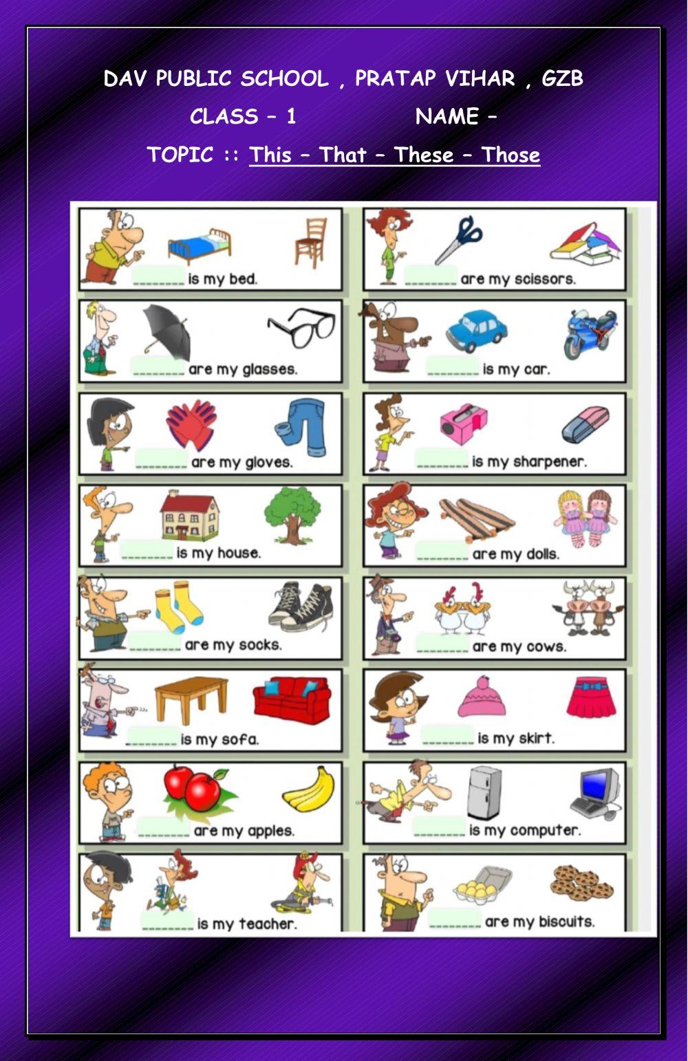 This - That - These - Those