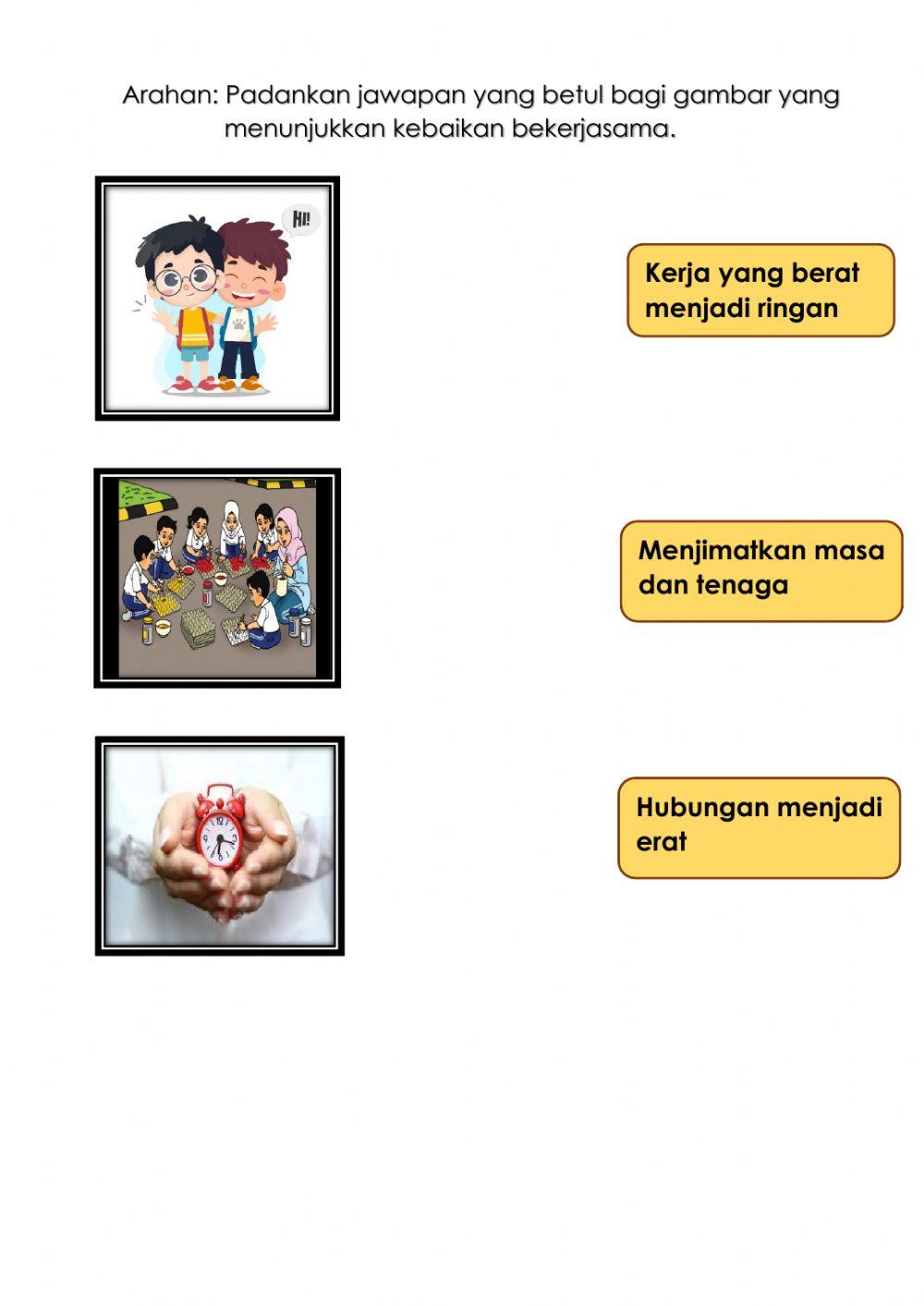 Bekerjasama Dengan Warga Sekolah