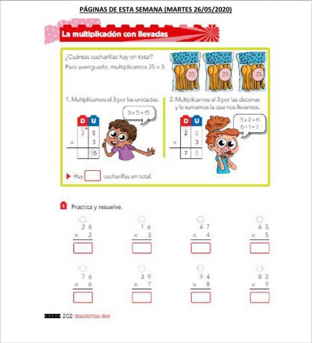 Multiplicar por una cifra