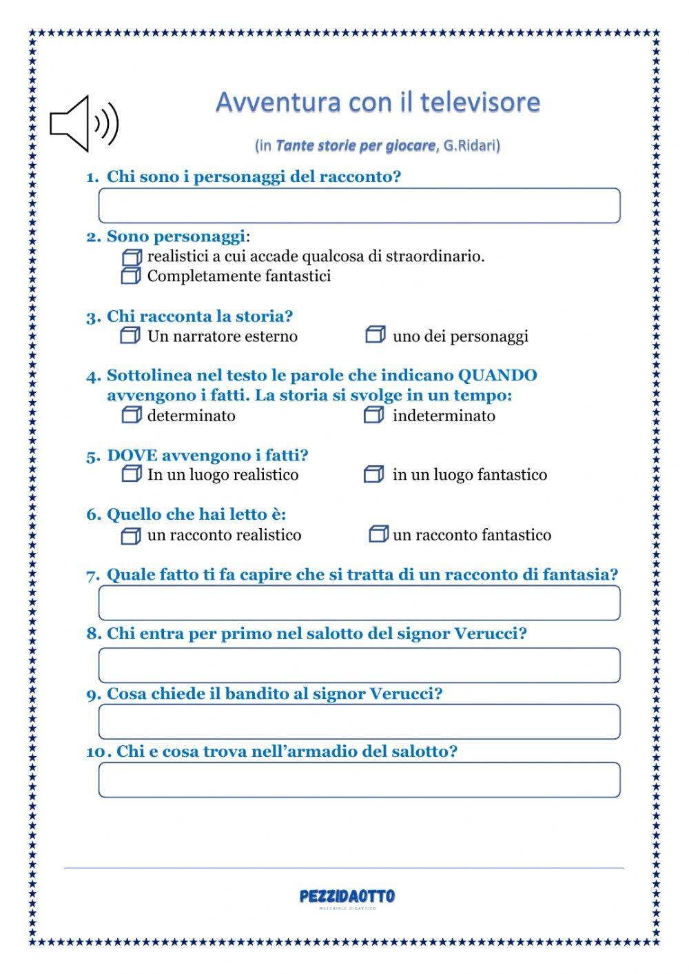 Ascolto e comprensione