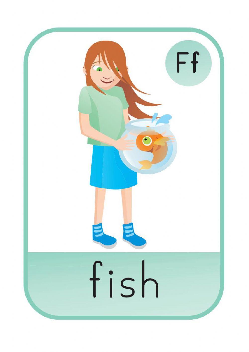 Β δημοτικού-Letter Ff