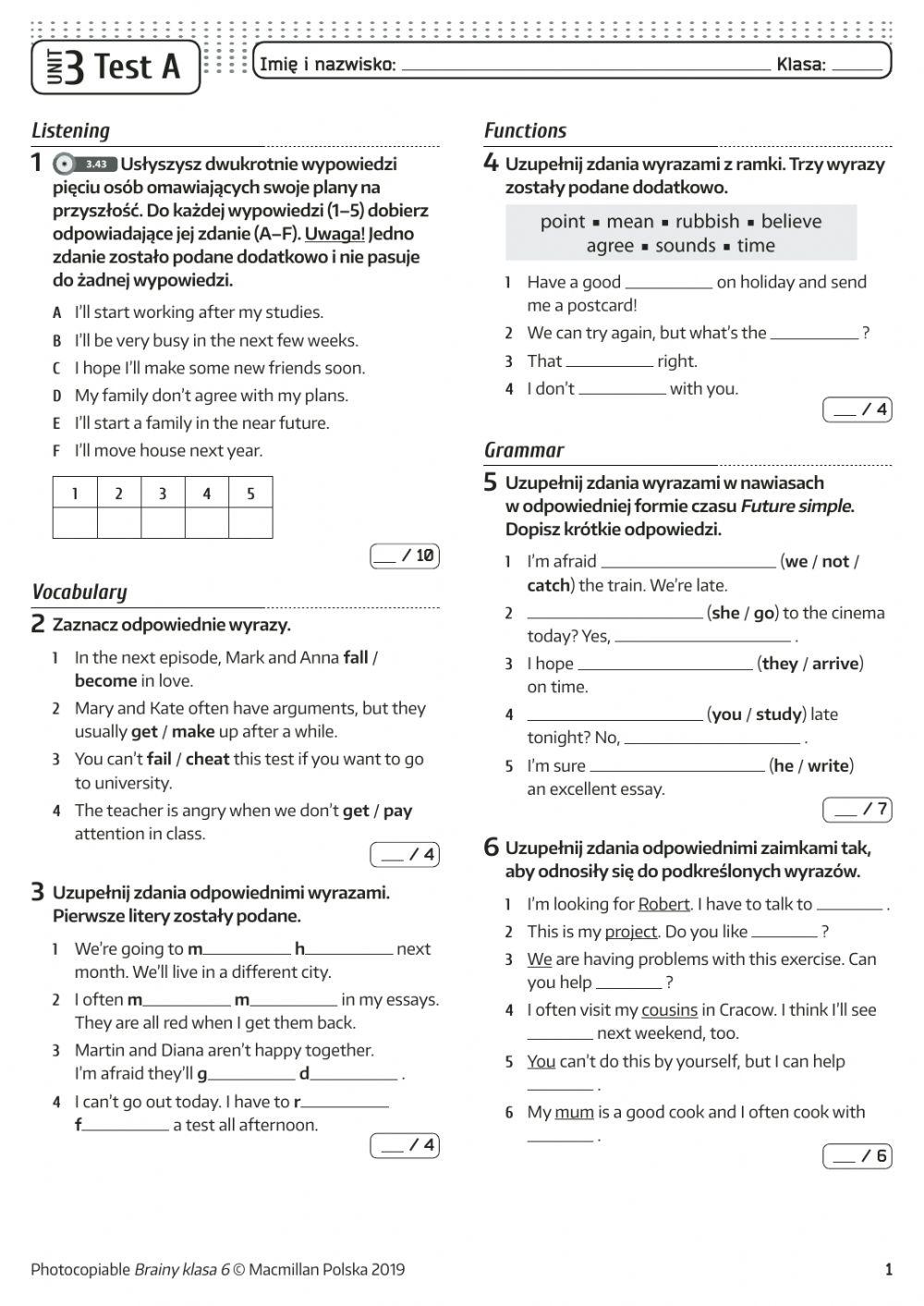 4456459 Brainy 6 Unit 3 Test Aneczka114 4456459-brainy-6-unit-3-test-aneczka114