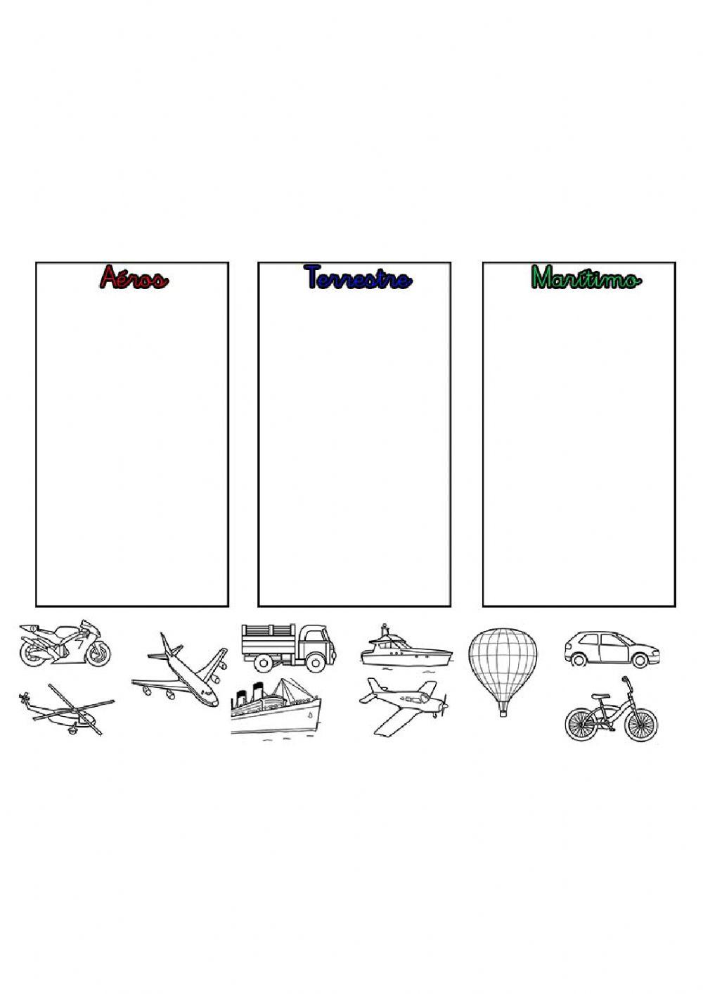 Medios de transportes