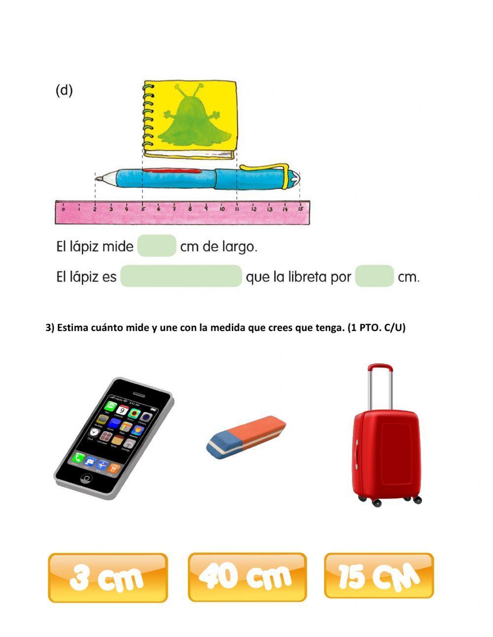 Evaluación ¿qué medida de longitud usar?