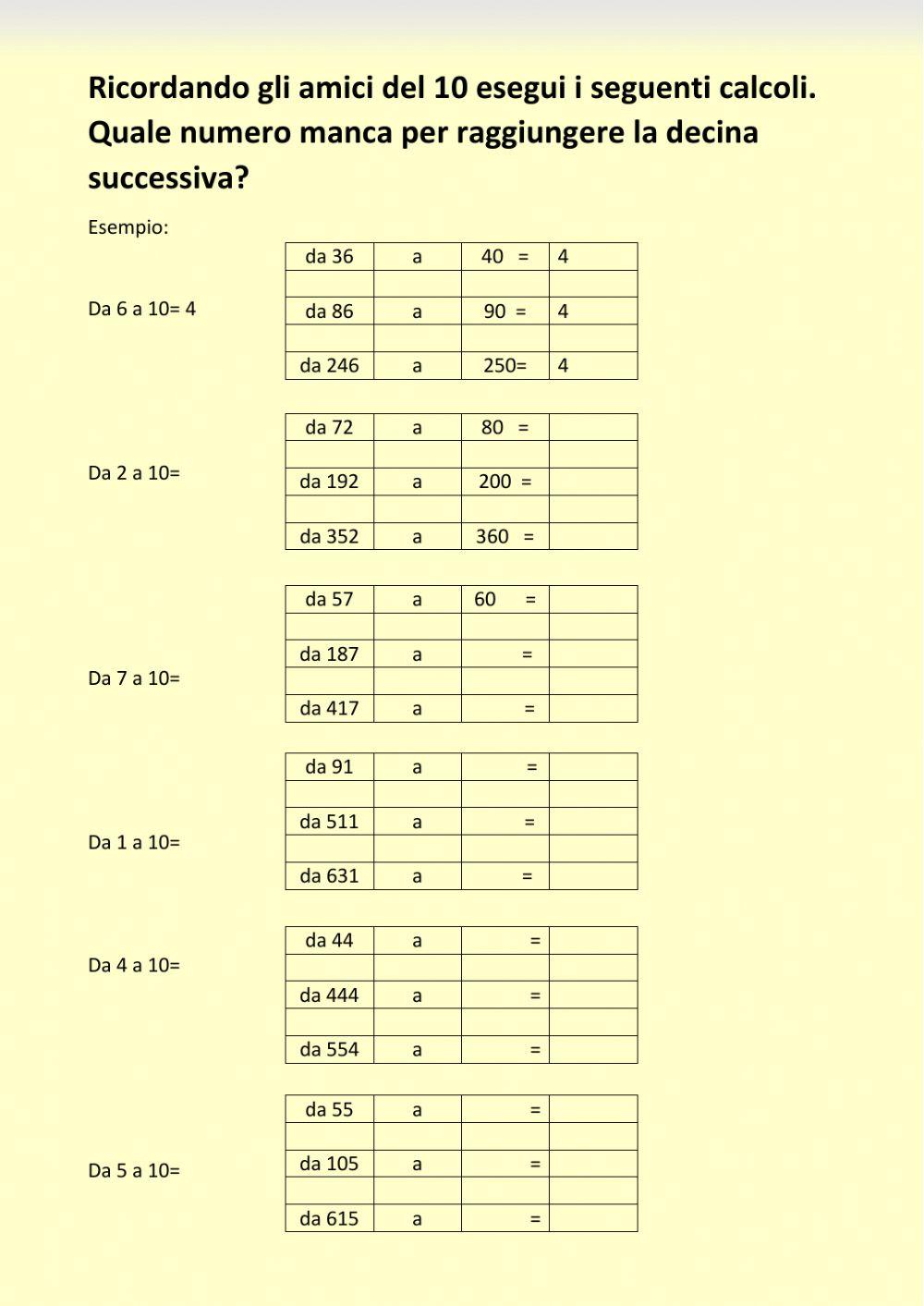 Ricordando gli amici del 10