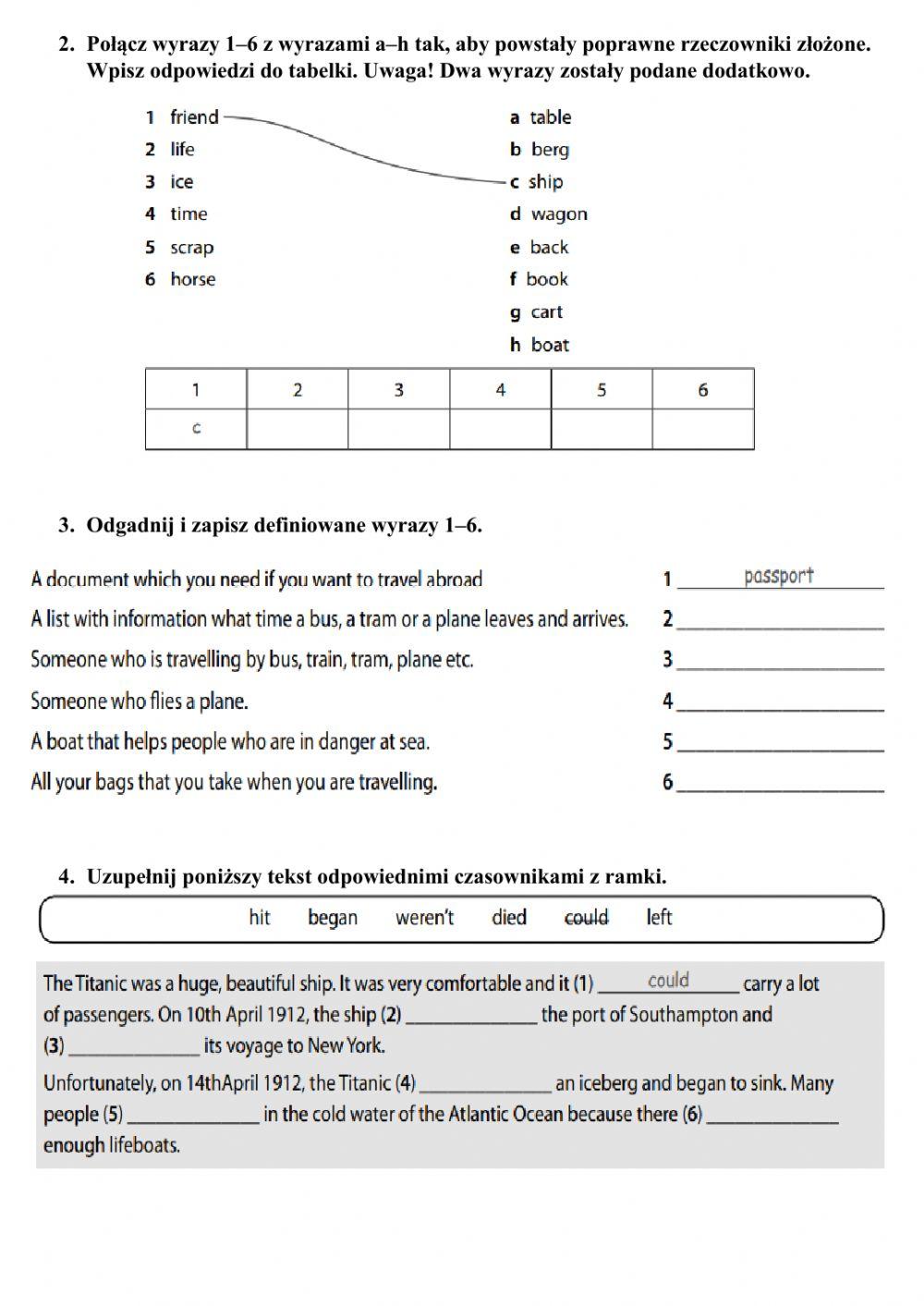 Unit 2 Junior Explorer 6