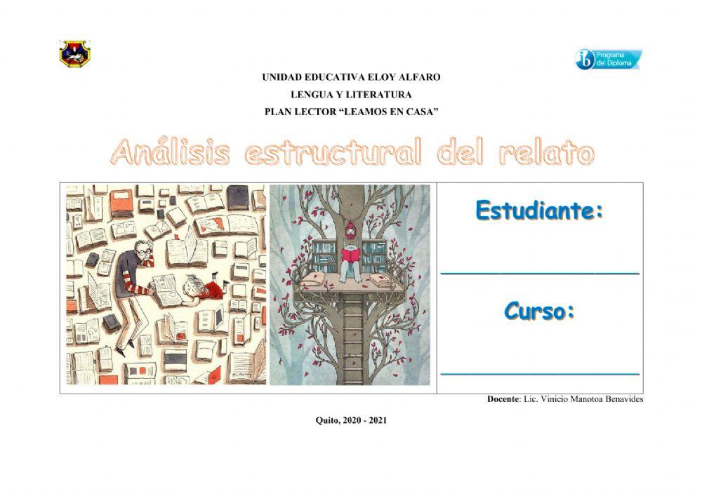 Carátula - Análisis estructural del relato