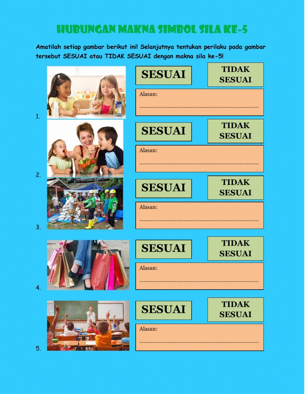 Makna Simbol Sila Ke-5