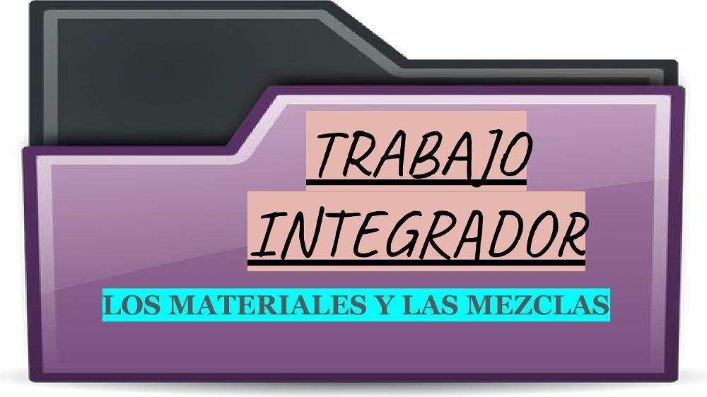 INTEGRADOR MEZCLAS