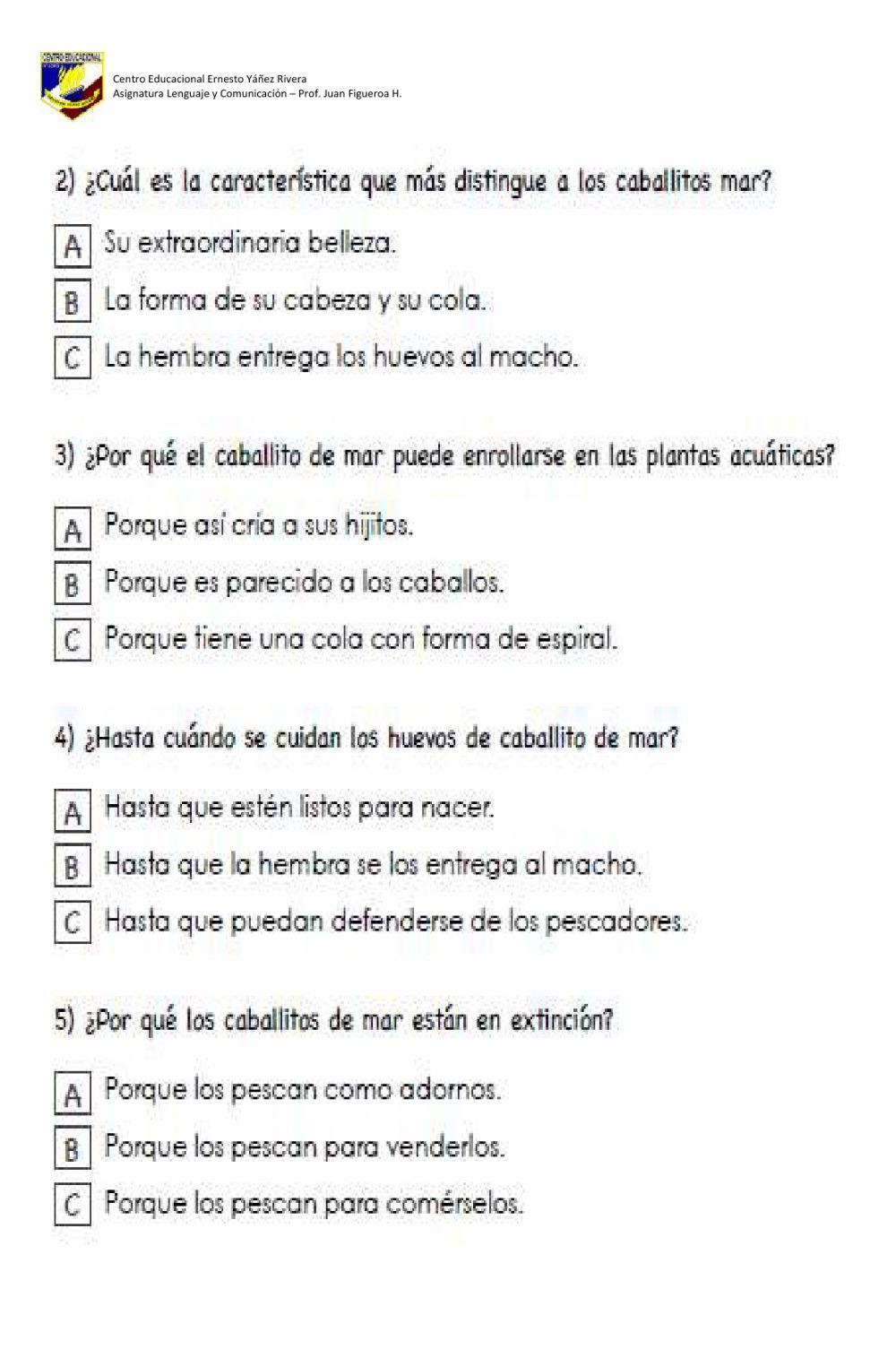 Comprensión lectora