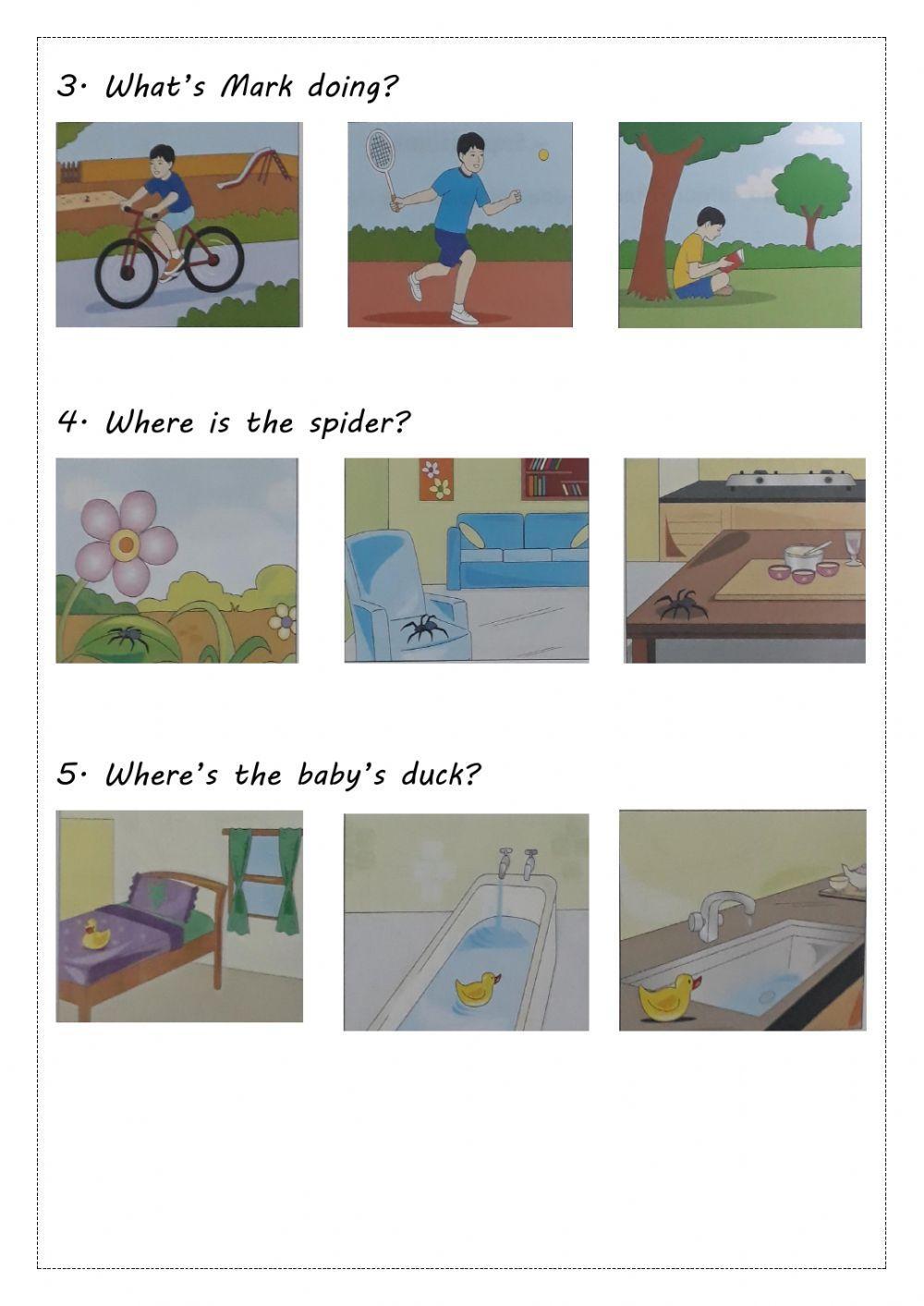 Listen and choose the correct picture