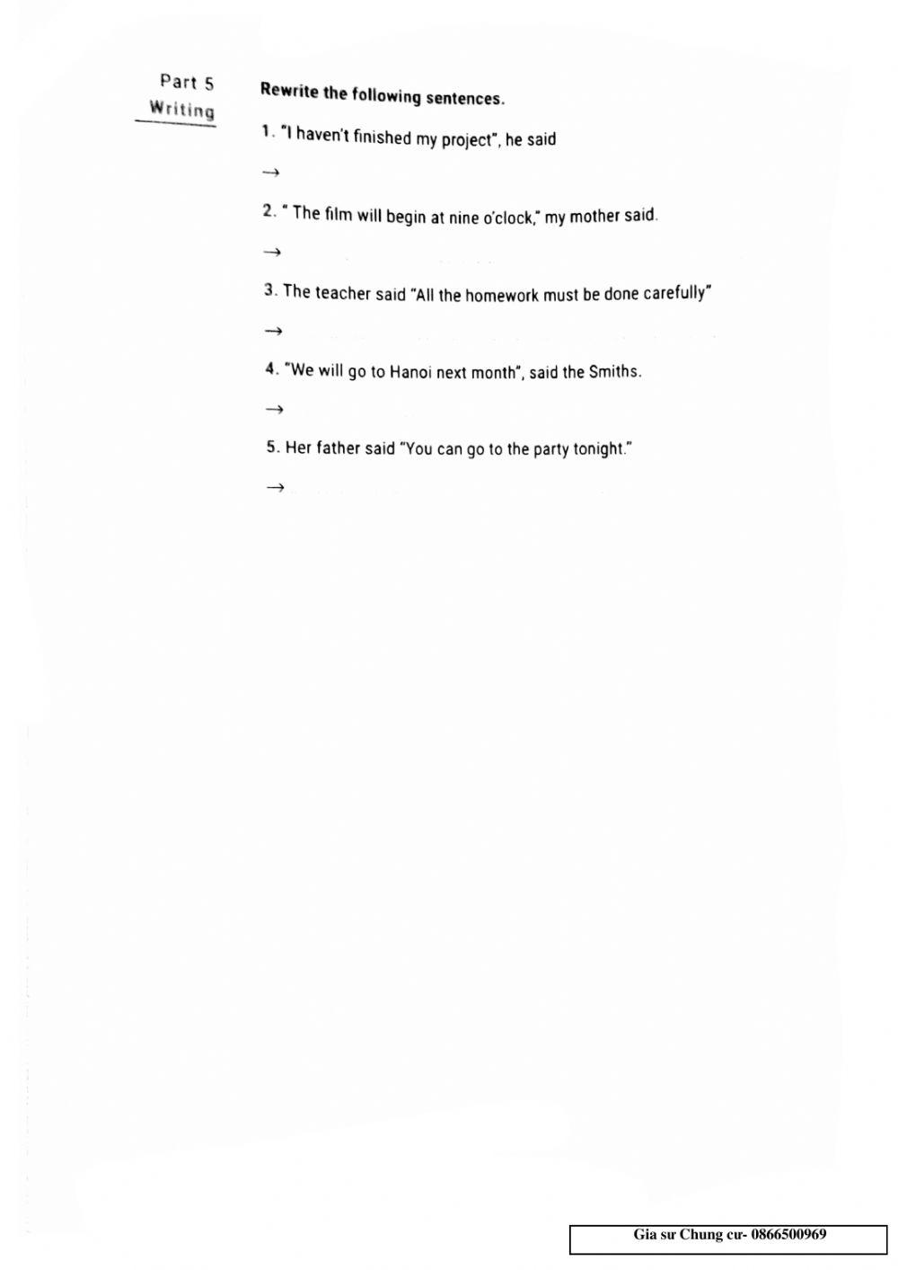 Lớp 8 - Kiểm tra 45 phút lần 2 Unit 10,11