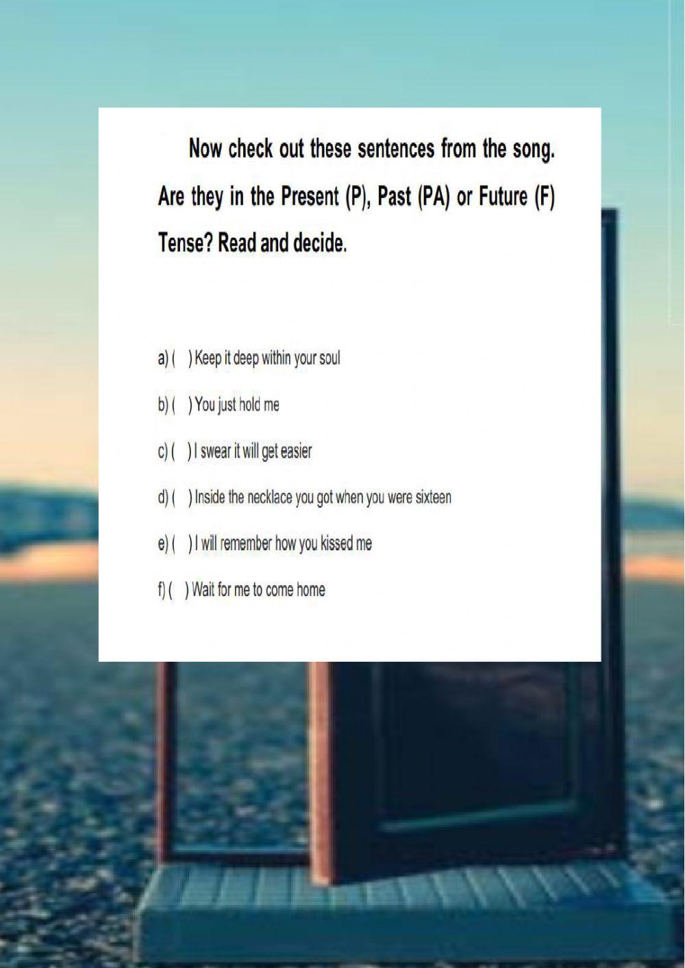 Review - Tenses - Photograph