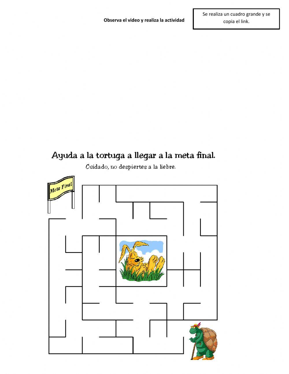 Fabula  la Liebre y La torutga