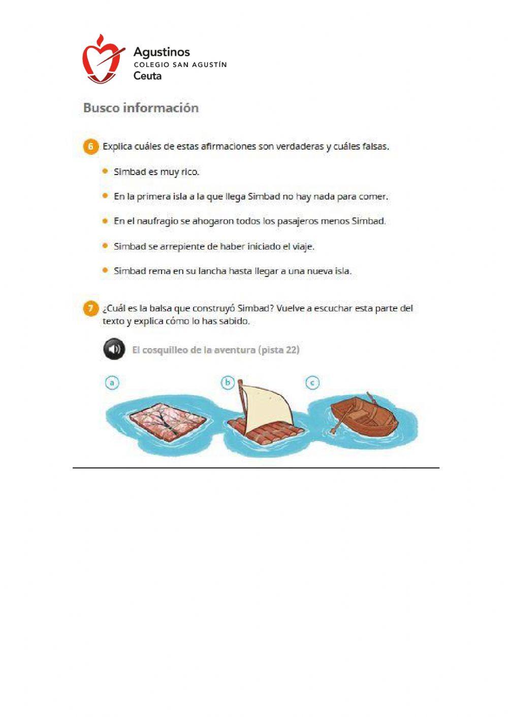 Compresión Lectora Simbad