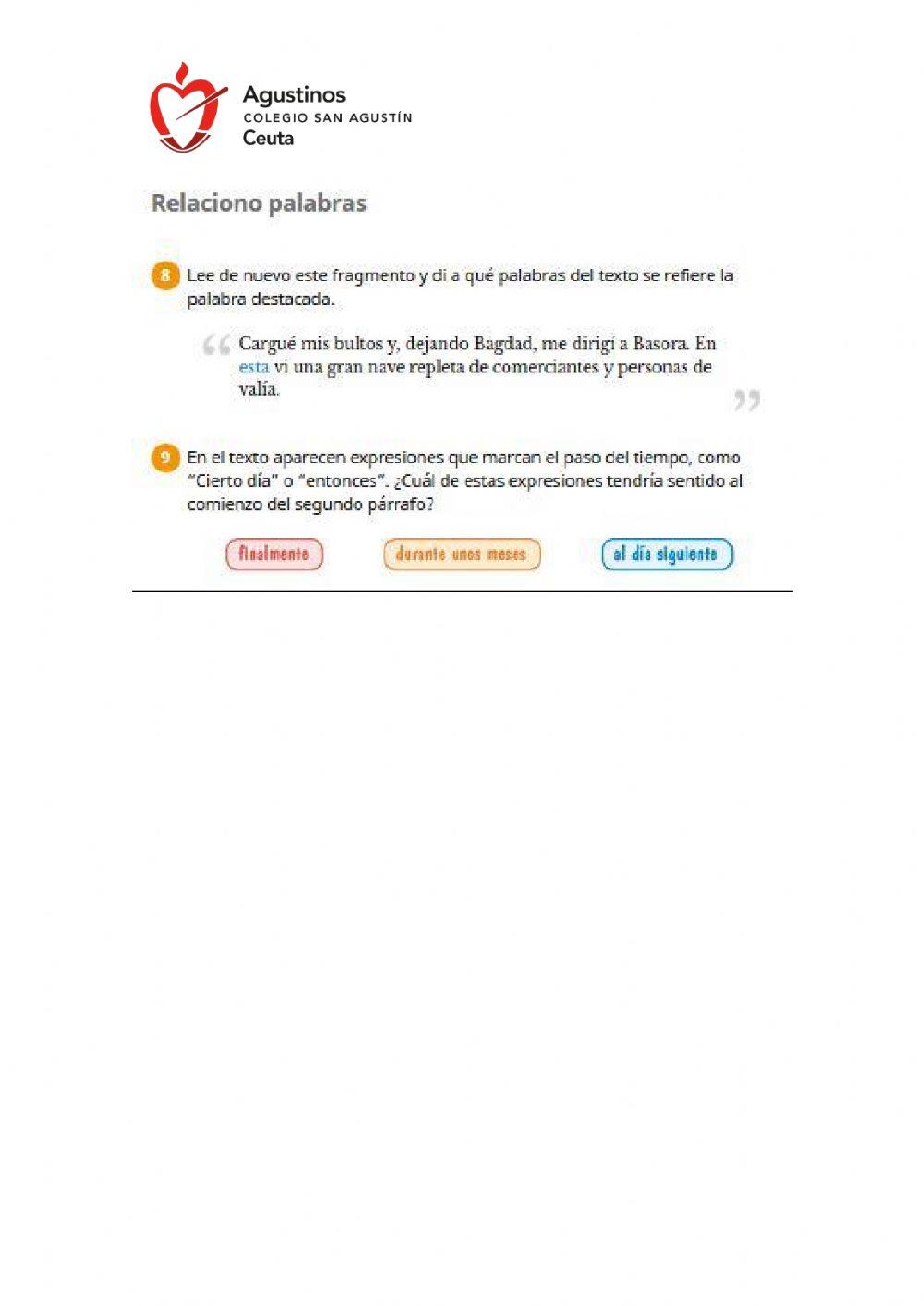 Compresión Lectora Simbad