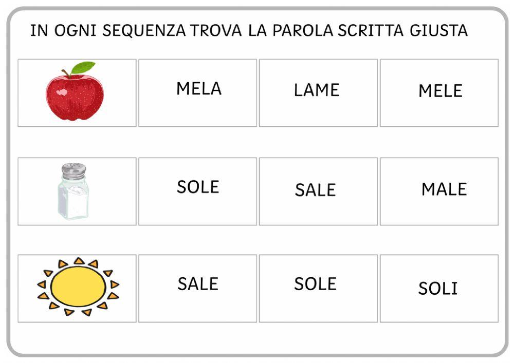 Trova la parola giusta