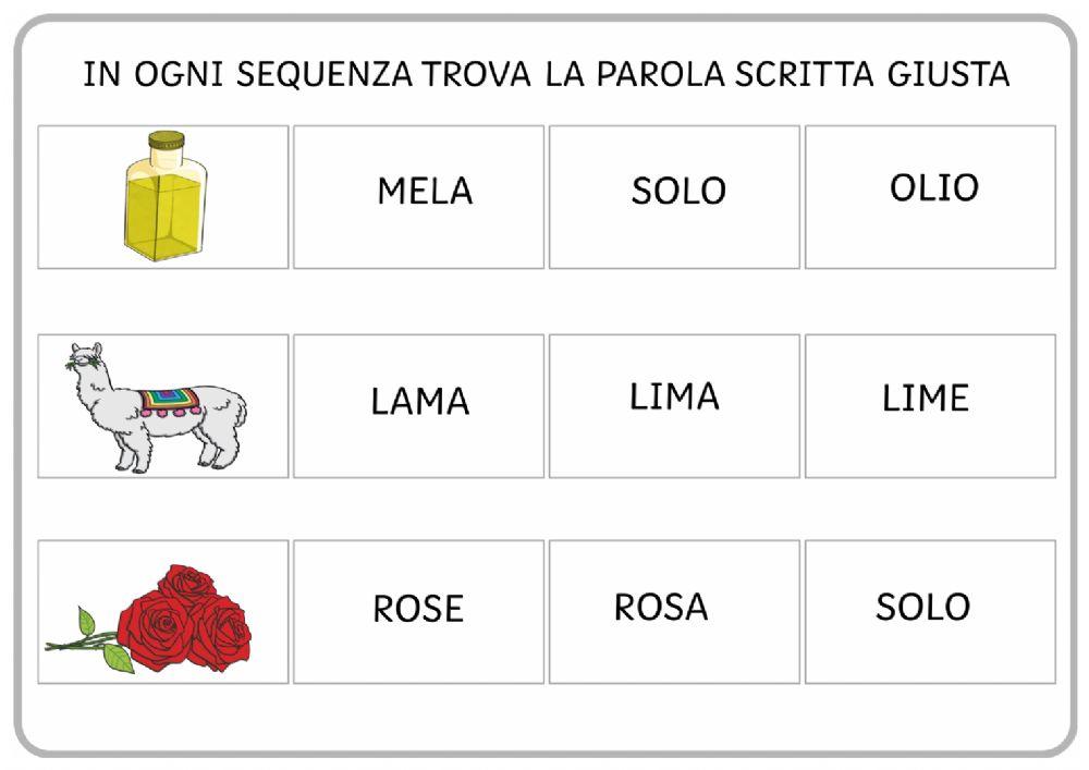 Trova la parola giusta