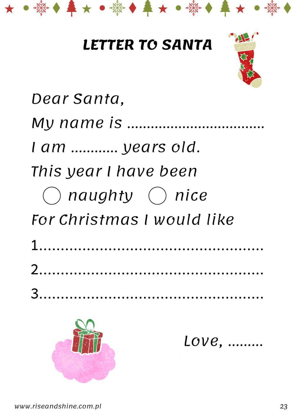 Christmas Activities