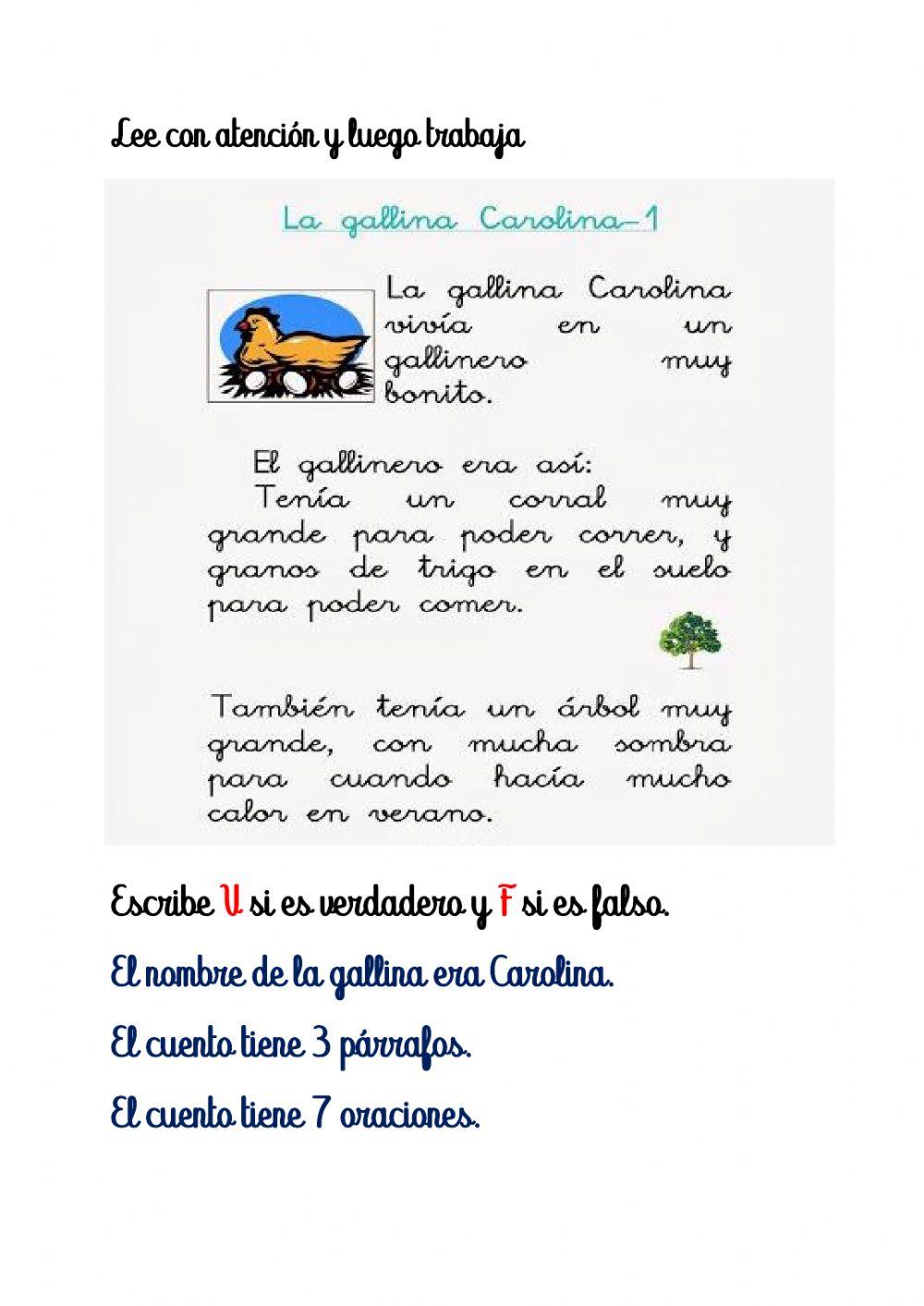 Comprensión Lectora