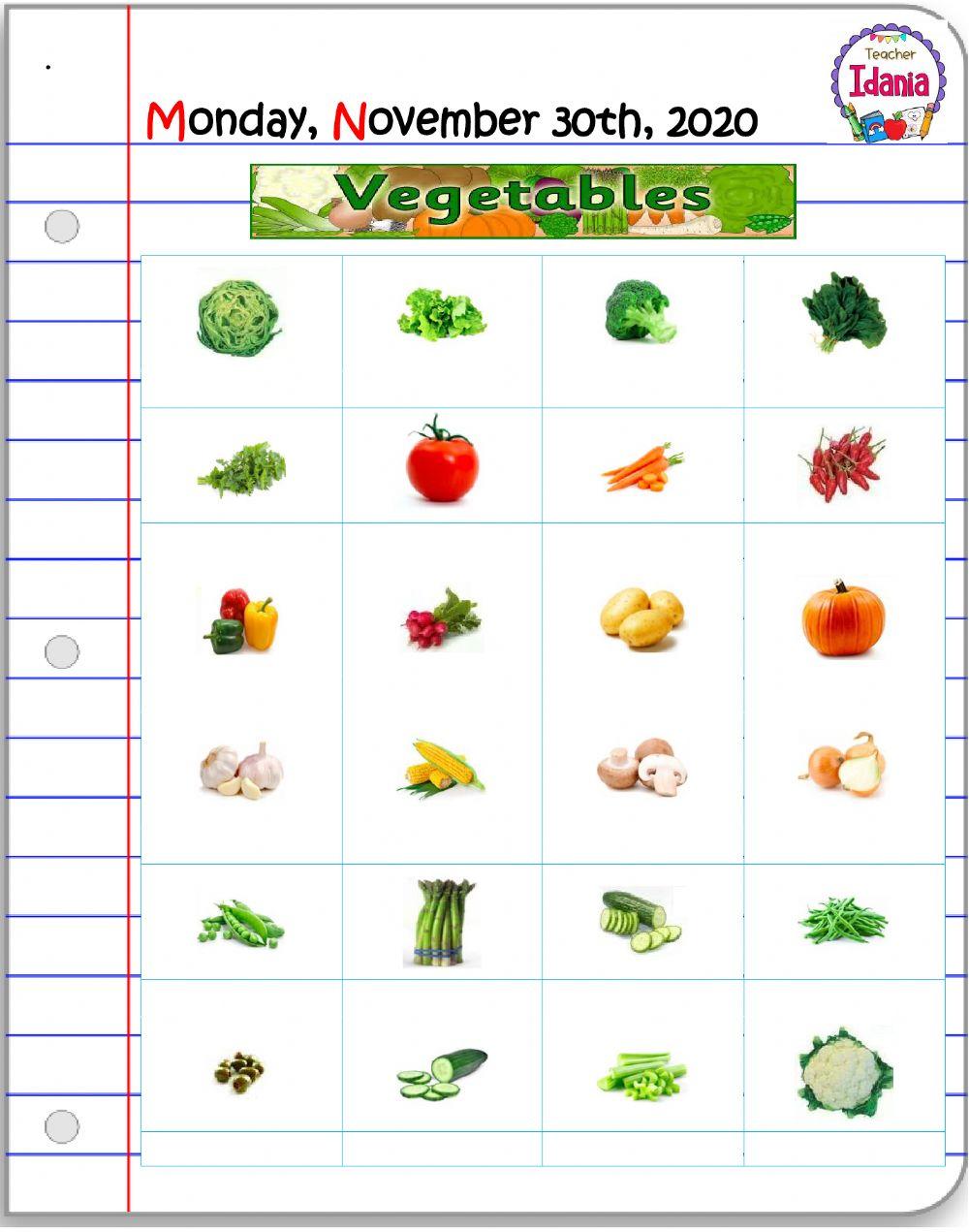 Vegetables