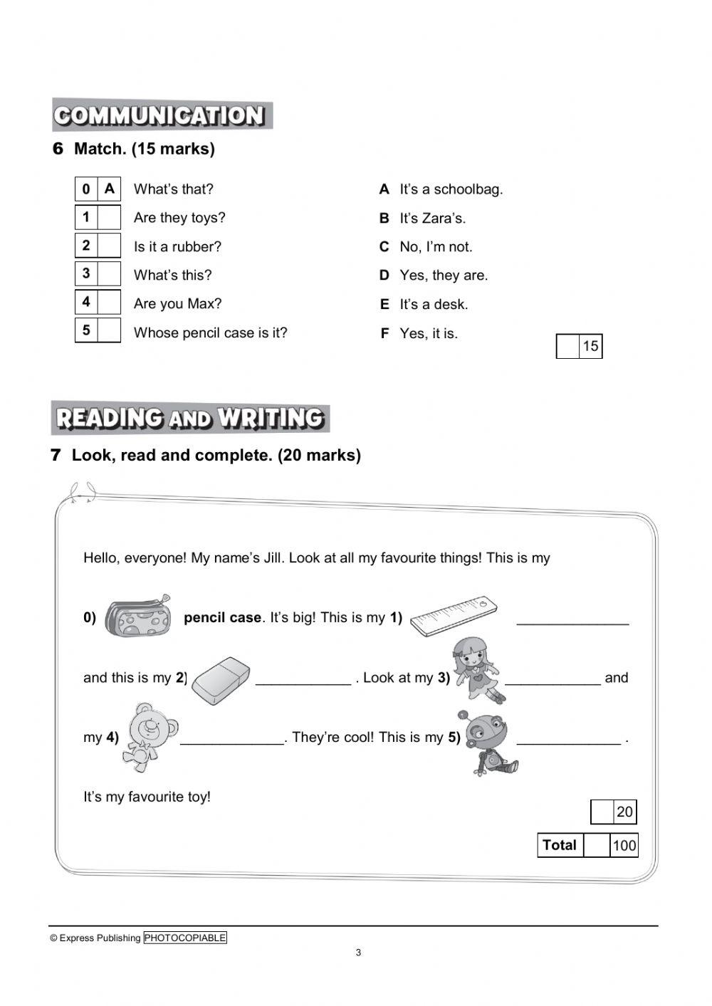 I Wonder JAB Module 1 Units 1- 2