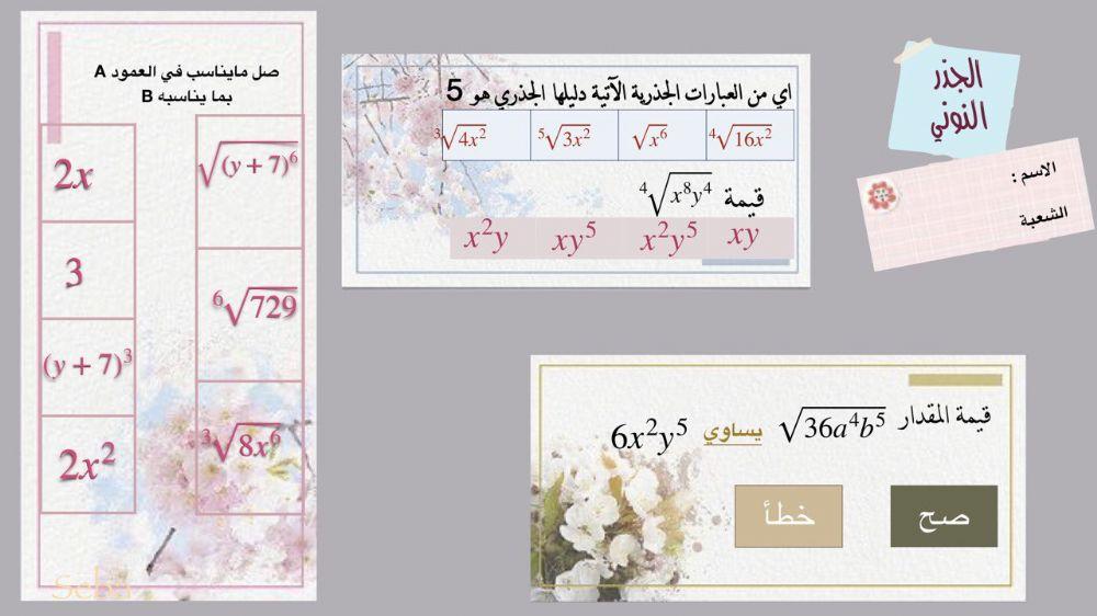 الجذر النوني