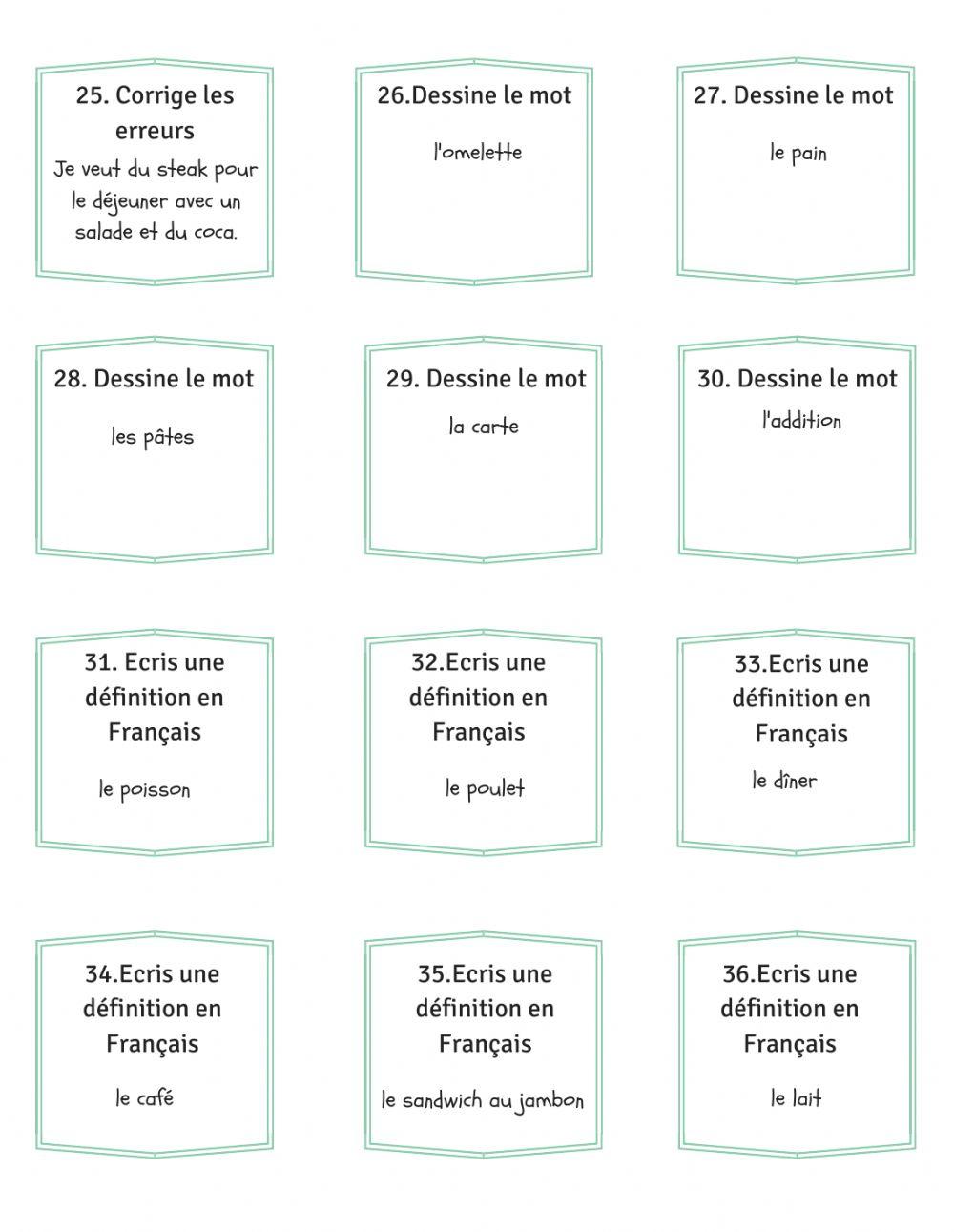 Chapitre 6 taskcards