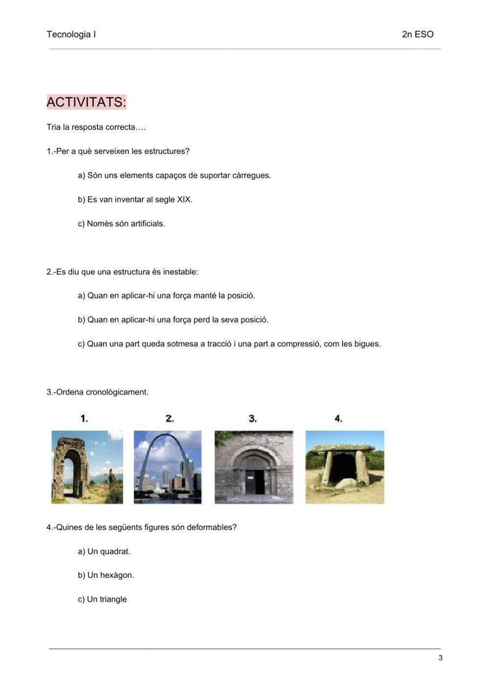 Estructures: què són?